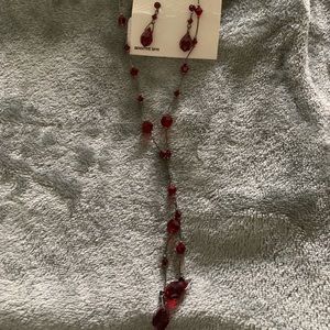 Dillard’s necklace and earring set, BNWT